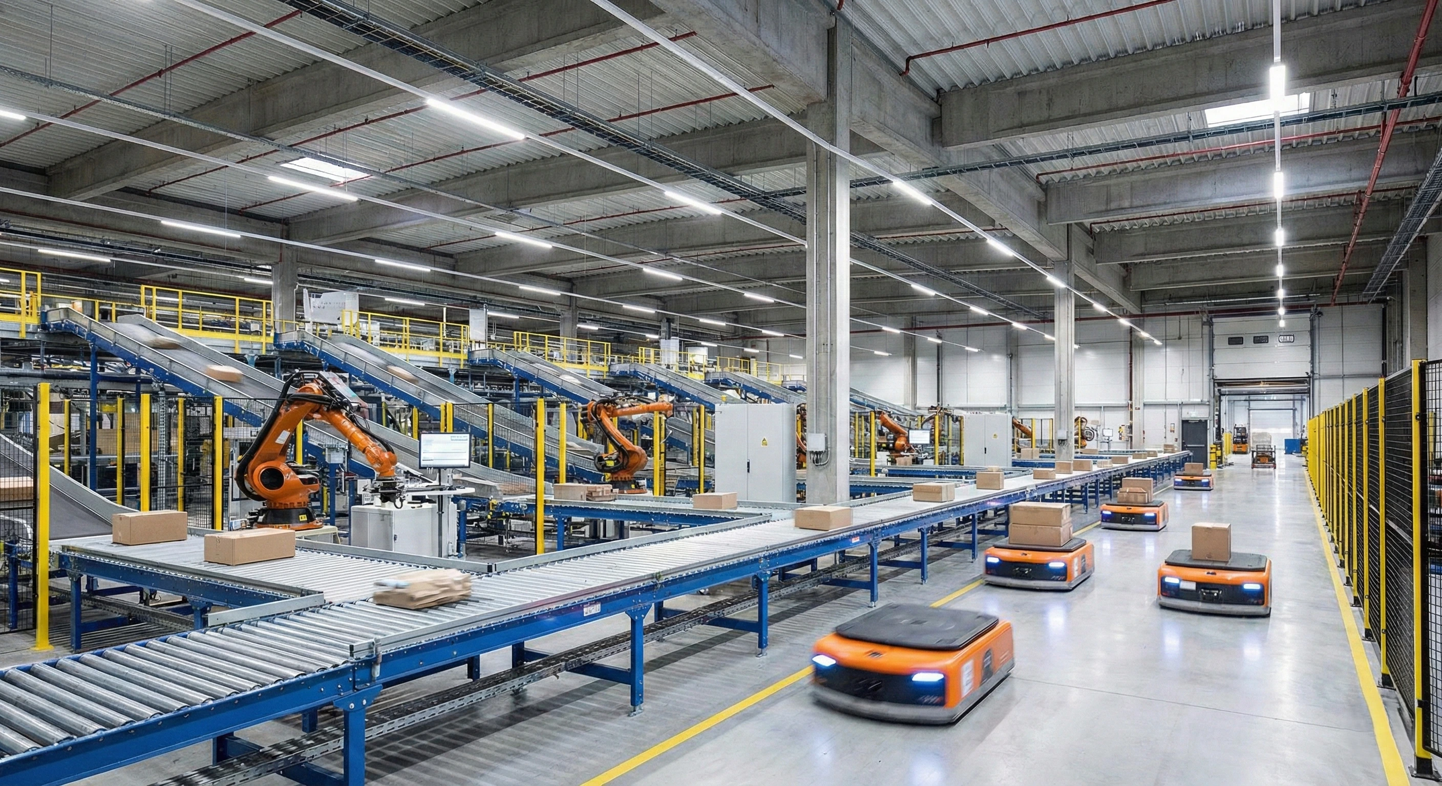 Centre de tri & intralogistique automatisée